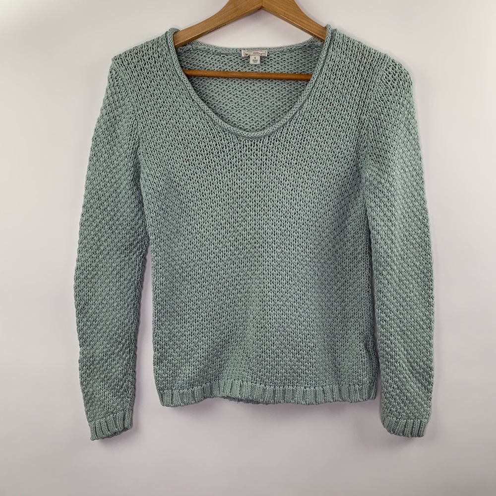 Gap knit sweater womens size small mist blue - Picture 1 of 5